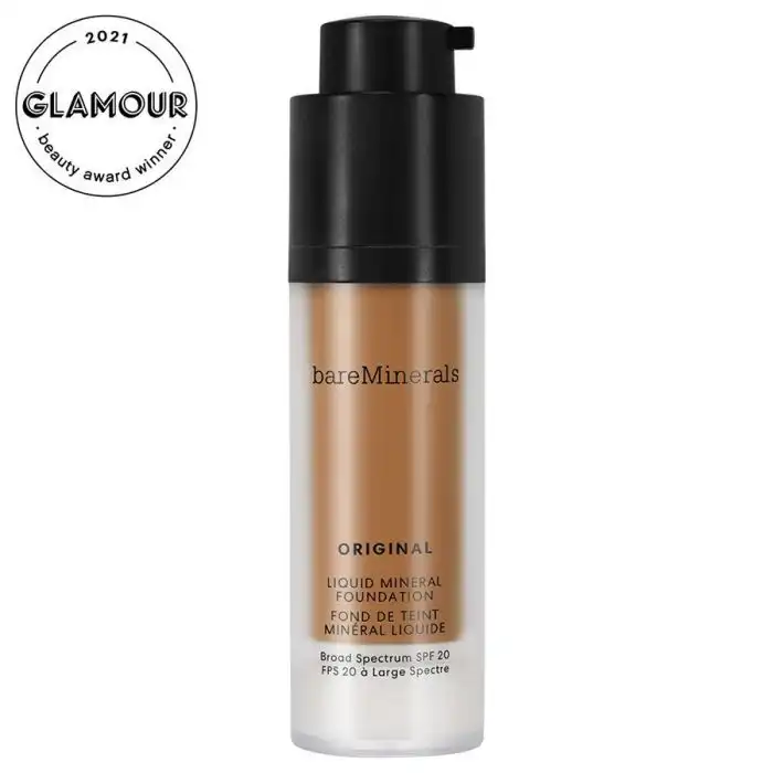 Original Liquid Mineral Foundation Base de Maquillaje Fluido de Cobertura Media - bareMinerals - Comparador de precios