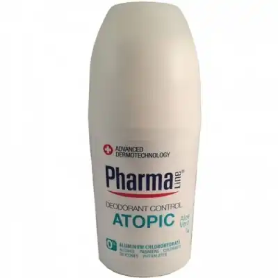 PHARMALINE Desodorante Roll On Dermatológico Atopic, 50 ml - PHARMALINE - Comparador de precios