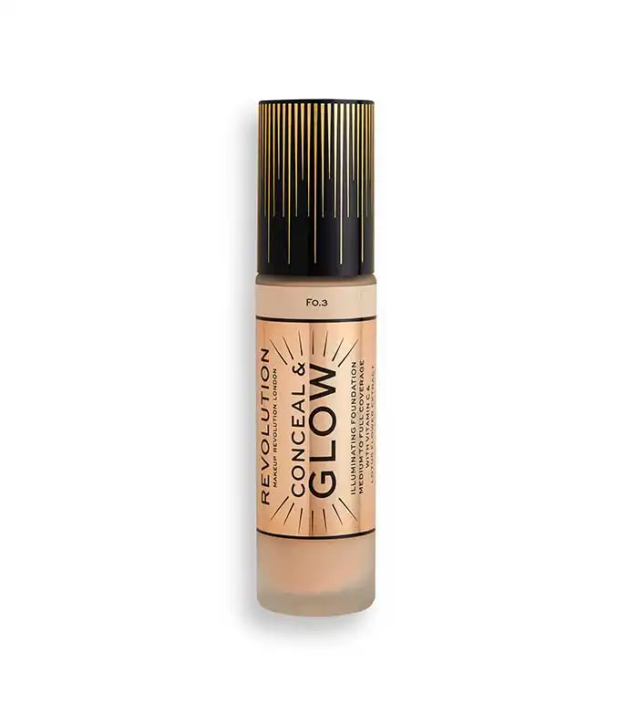 Revolution - Base de maquillaje Conceal & Glow - F0.3 - Makeup Revolution - Comparador de precios