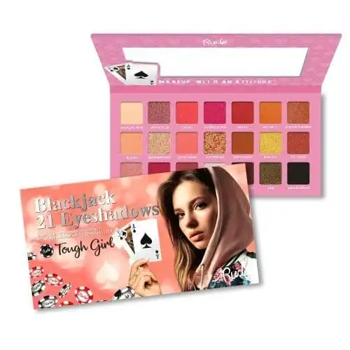 RUDE 21 Blackjack Eyeshadows Bad Girl Paleta de Sombras de Ojos - RUDE - Comparador de precios