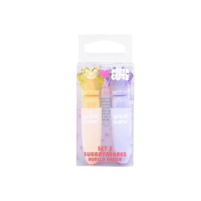 Set 2 Subrayadores Huella  Woo oow - Woo oow - Comparador de precios