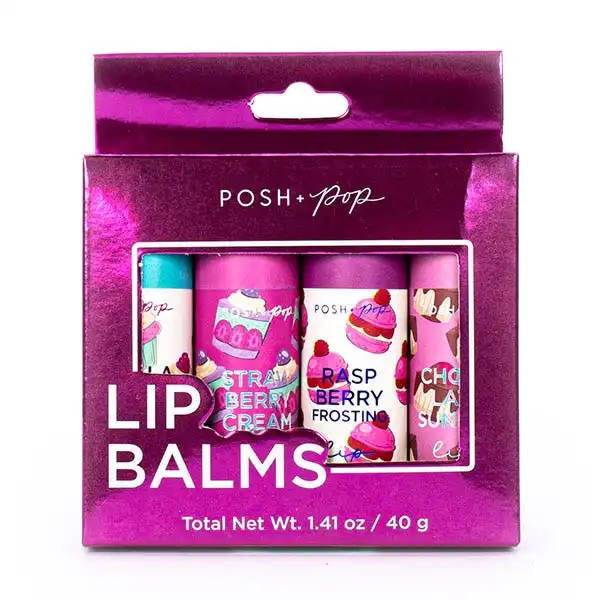 Set De 4 Bálsamos Labiales - BACK 2 SCHOOL - Comparador de precios