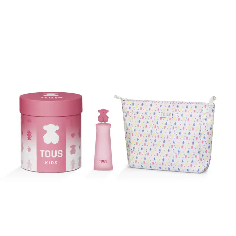 Set Tous Kids Girl Eau De Toilette 100 Ml + Neceser Rosa - Tous - Comparador de precios