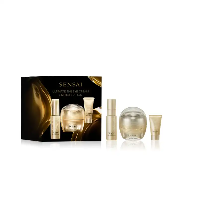 Set Ultimate The Eye Cream Edición Limitada 15 Ml + 20 Ml + 8 Ml - Sensai - Comparador de precios