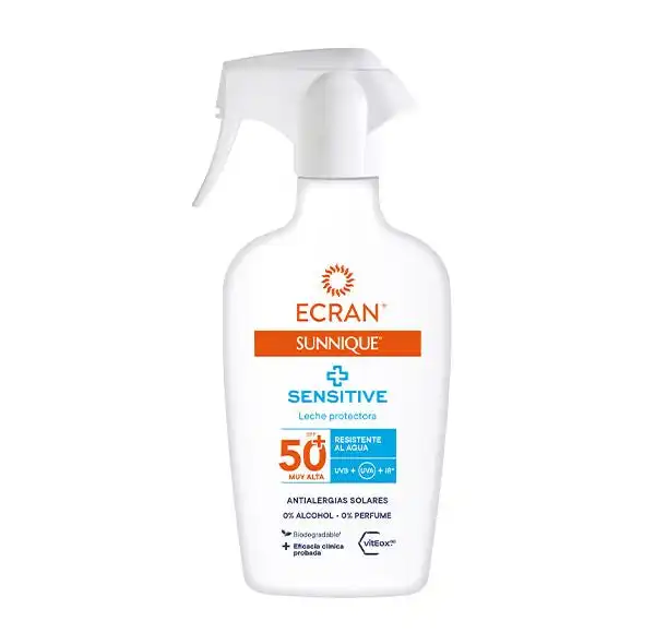 Sunnique sensitive spray protector piel sensible spf50+270 ml - Ecran - Comparador de precios