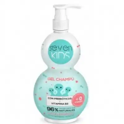 The Seven Kids Gel Champú Infantil con Prebióticos y Vitamina B3, 400 ml - The Seven Kids - Comparador de precios