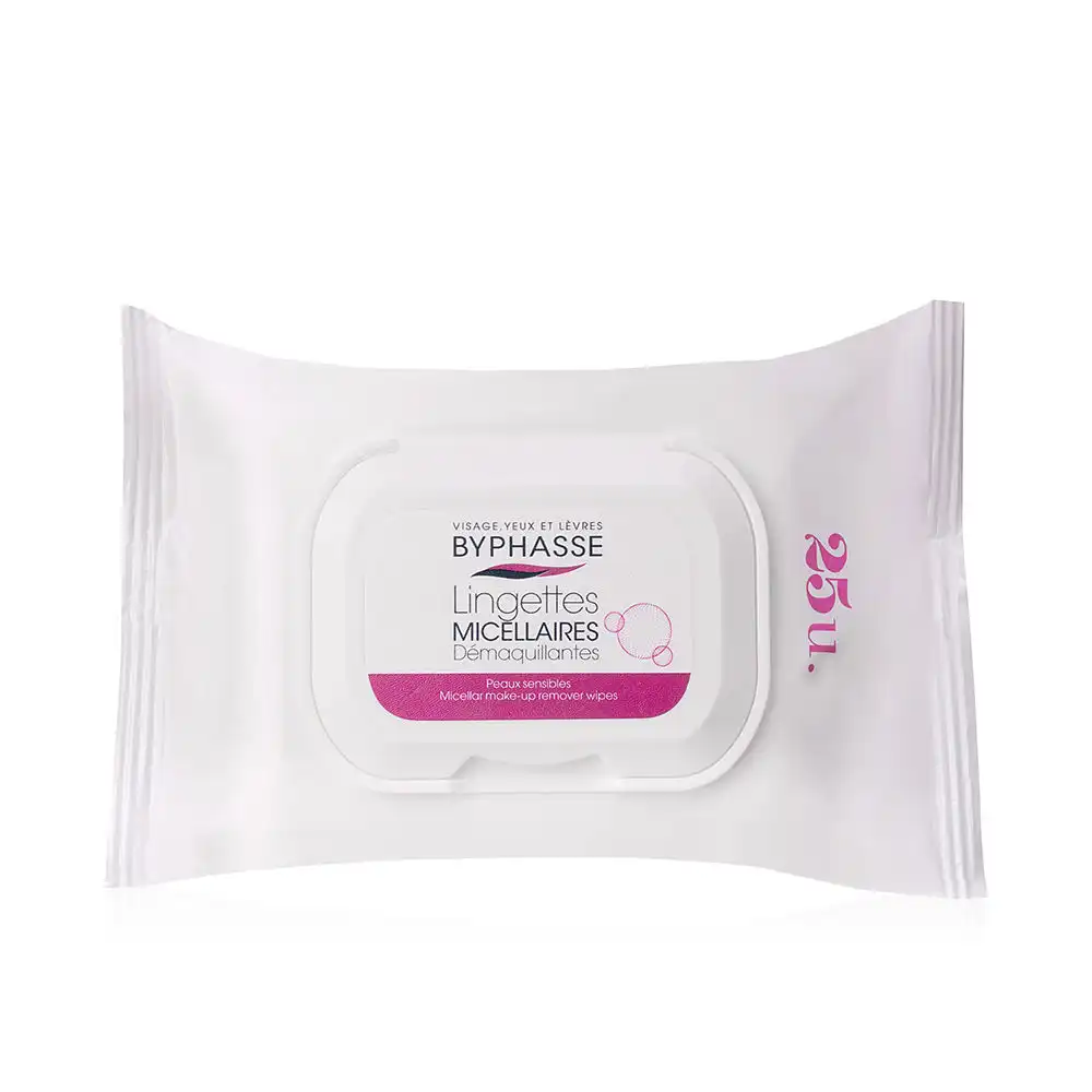 Toallitas Desmaquillantes solución micelar 25 u - Byphasse - Comparador de precios