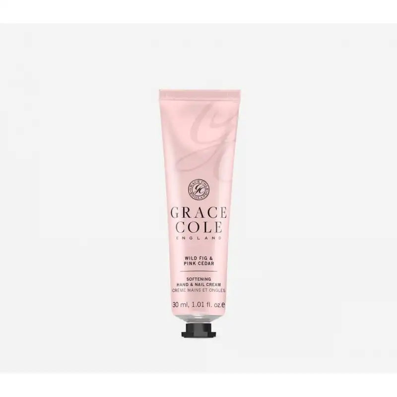 Wild fig & pink cedar softening hand & nail cream 30ml - Grace Cole - Comparador de precios