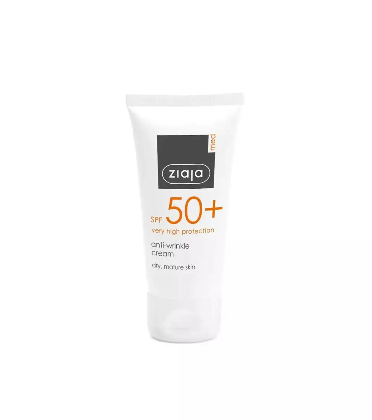 Ziaja Med - Crema protector solar antiarrugas SPF50+ - Pieles secas y maduras - ZIAJA MED - Comparador de precios