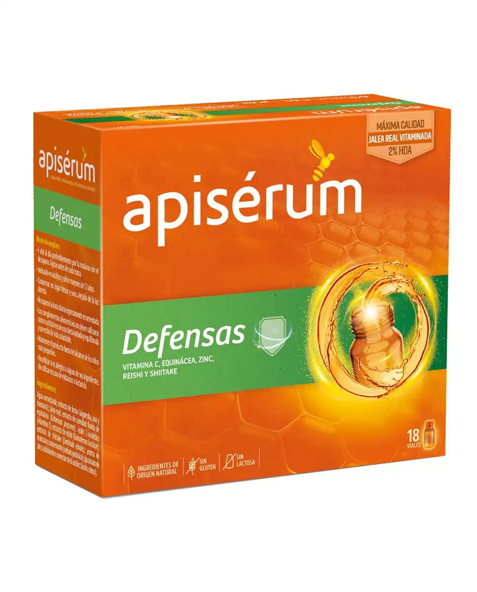 Apisérum - 18 Viales Defensas Apiserum - Apisérum - Comparador de precios