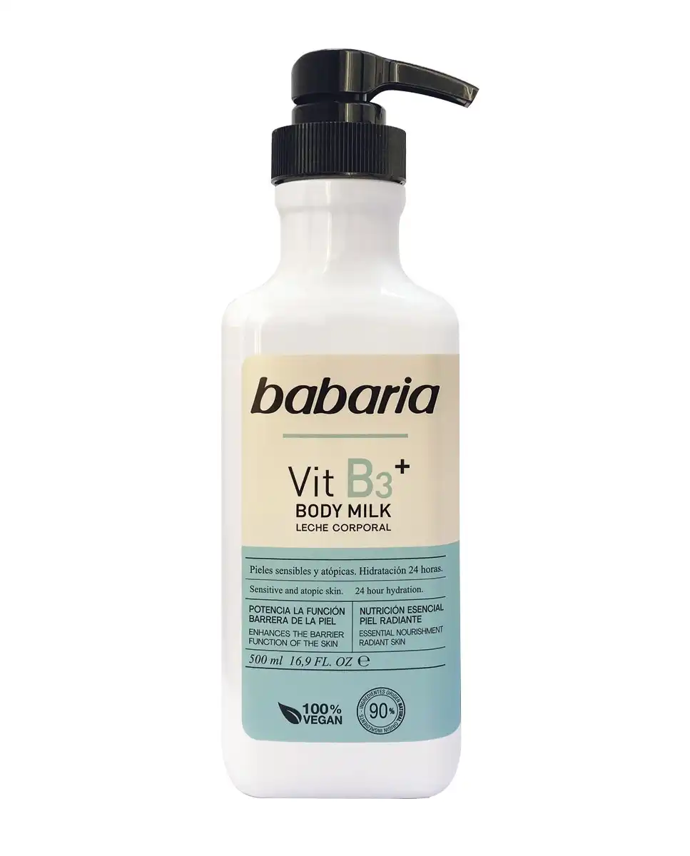 Babaria - Leche Corporal Vit B3+ - Babaria - Comparador de precios