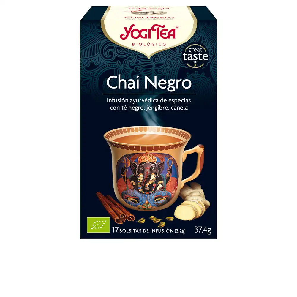 Chai Negro infusión 17 x 2,2 gr - Yogi Tea - Comparador de precios