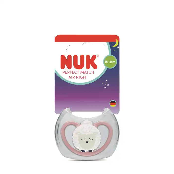 Chupete Perfect Match Air Night Silicona 18-36 Meses - NUK - Comparador de precios