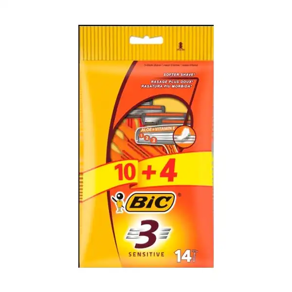 Desechables Bic 3 Sensitive - Bic - Comparador de precios