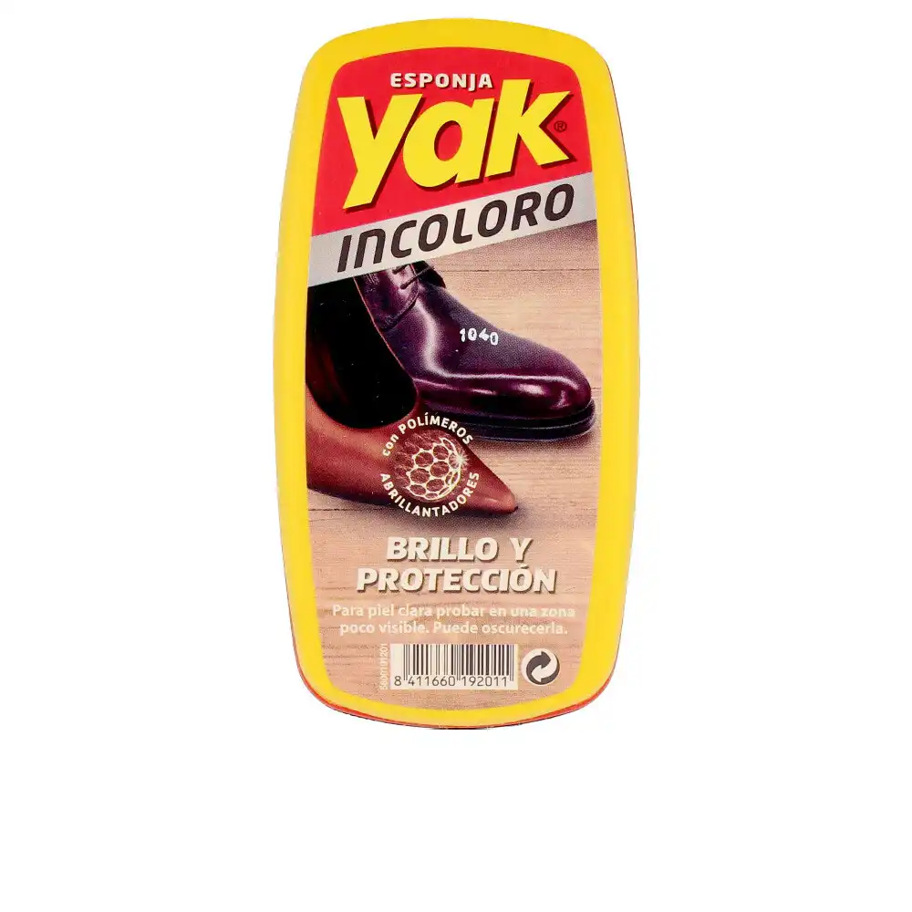 Esponja calzado brillo y protección incoloro - YAK - Comparador de precios