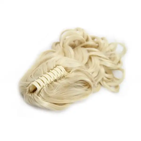 Fashiongirl - Extensiones De Cabello De Cola De Caballo Con Clip #613 Rubio - Rizado Extensiones de cabello 1 pieces Marrón claro unisex - Fashiongirl - Comparador de precios
