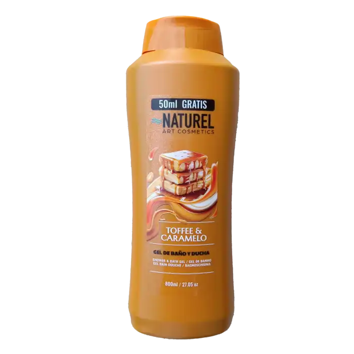 Gel de Baño y Ducha Tofee - Caramelo 800 ml - Naturel Art Cosmetics - Comparador de precios