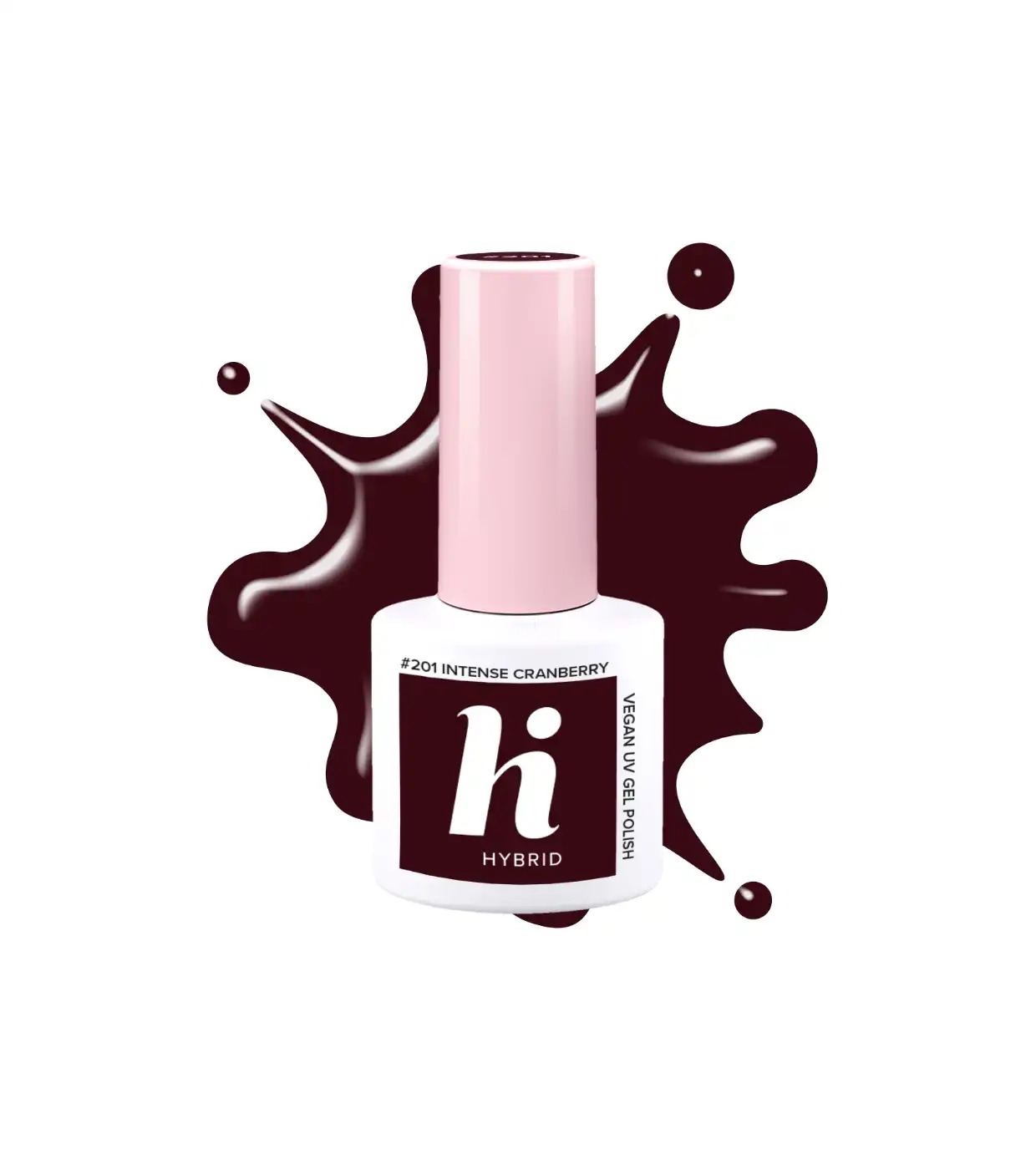 Hi Hybrid - Esmalte de uñas semipermanente - 201: Intense Cranberry - Hi Hybrid - Comparador de precios