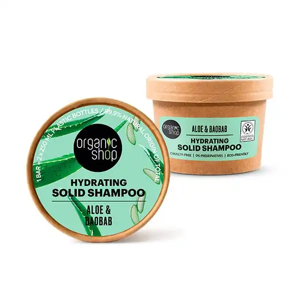 Hydrating Solid Shampoo - Organic Shop - Comparador de precios