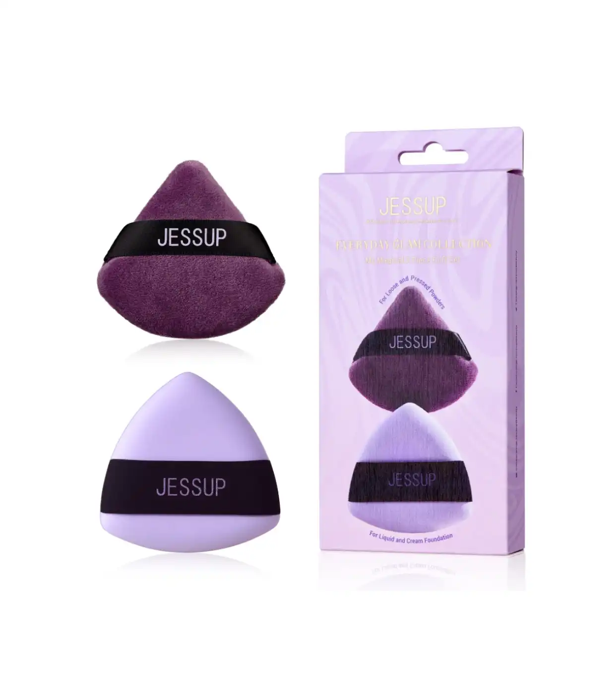 Jessup Beauty - *Everyday Glam* - Dúo de borlas de maquillaje My Magical Puff - Jessup Beauty - Comparador de precios