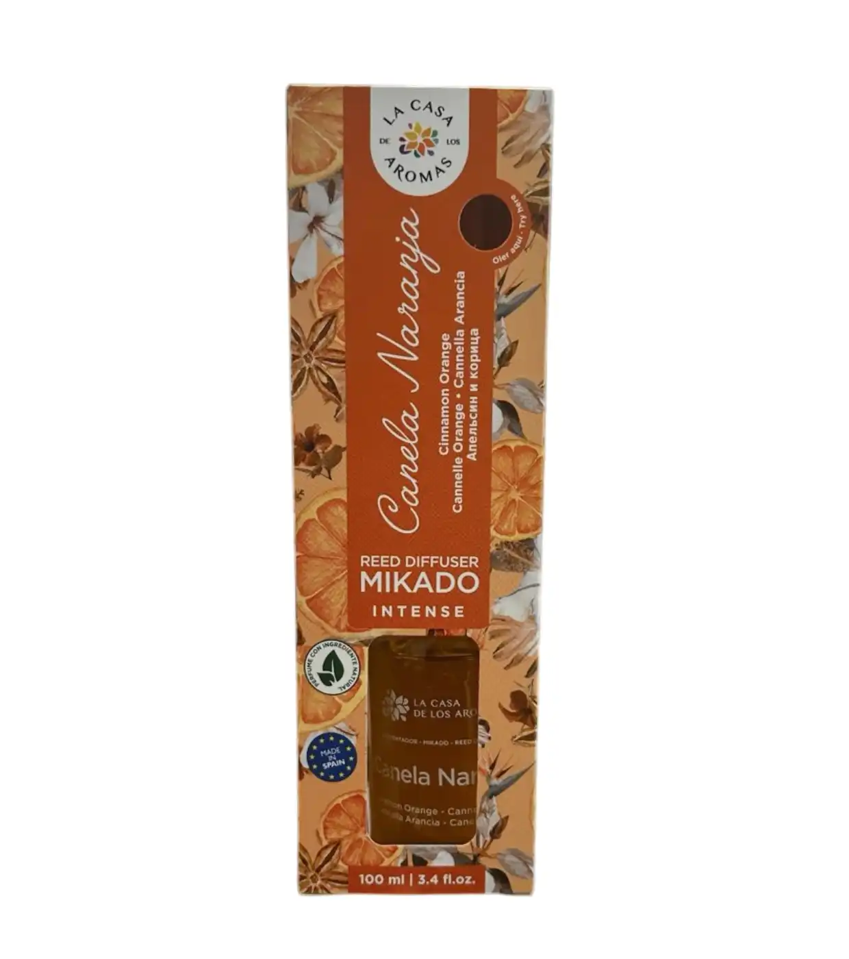 La Casa de los Aromas - Ambientador mikado 100ml - Canela Naranja - La Casa de los Aromas - Comparador de precios