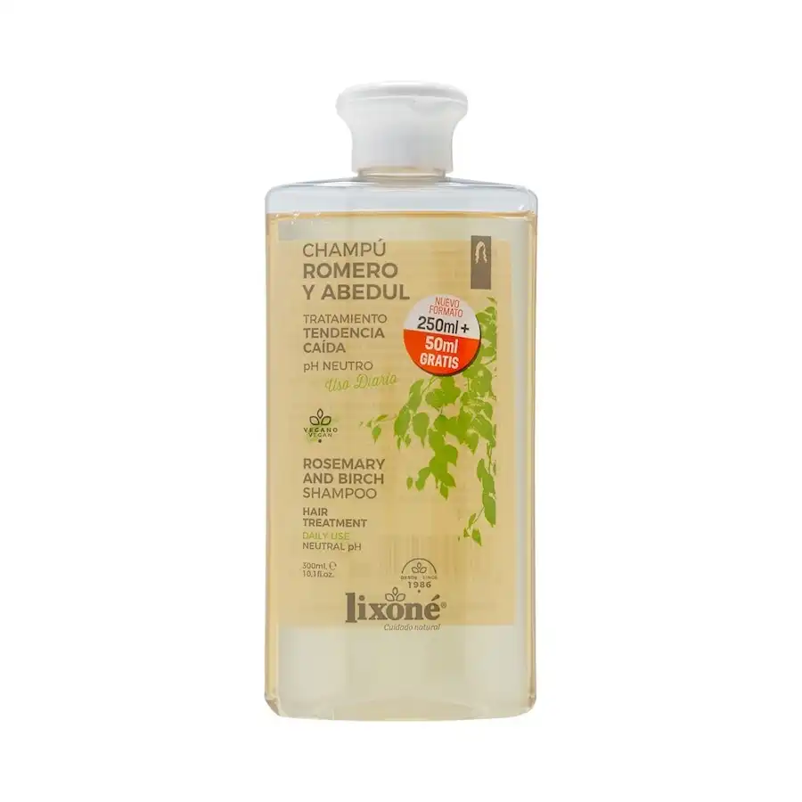 Lixone - Champú Tratamiento Caída Cabello de Romero y Abedul Champús 300 ml female - Lixoné - Comparador de precios