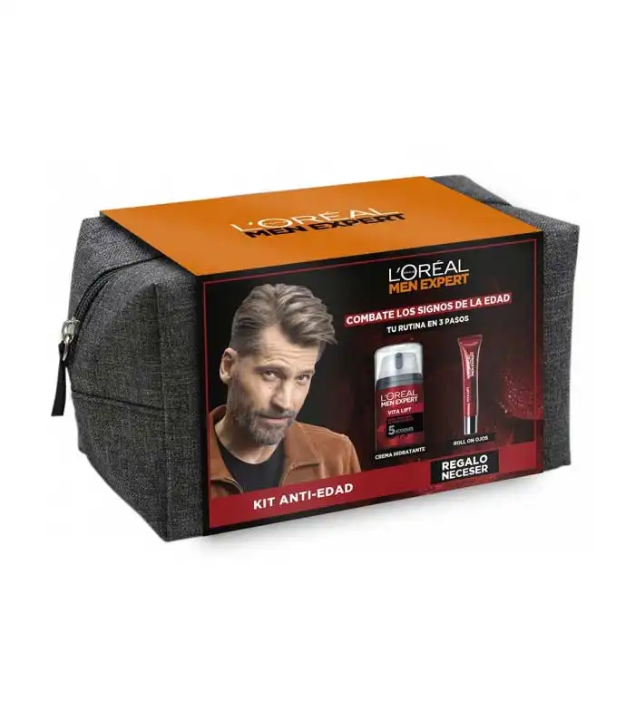 Loreal Paris - Neceser antiedad Vitalift Men Expert - Loreal Paris - Comparador de precios