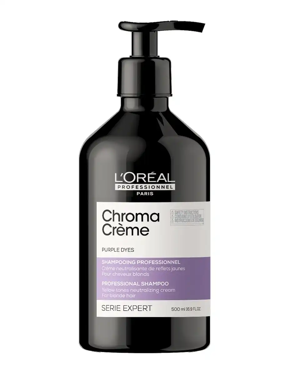 L'Oréal Professionnel - Champú Neutralizante Chroma Crème Con Pigmentos Morados 500 Ml L'Oreal Professionnel - L'Oréal Professionnel - Comparador de precios