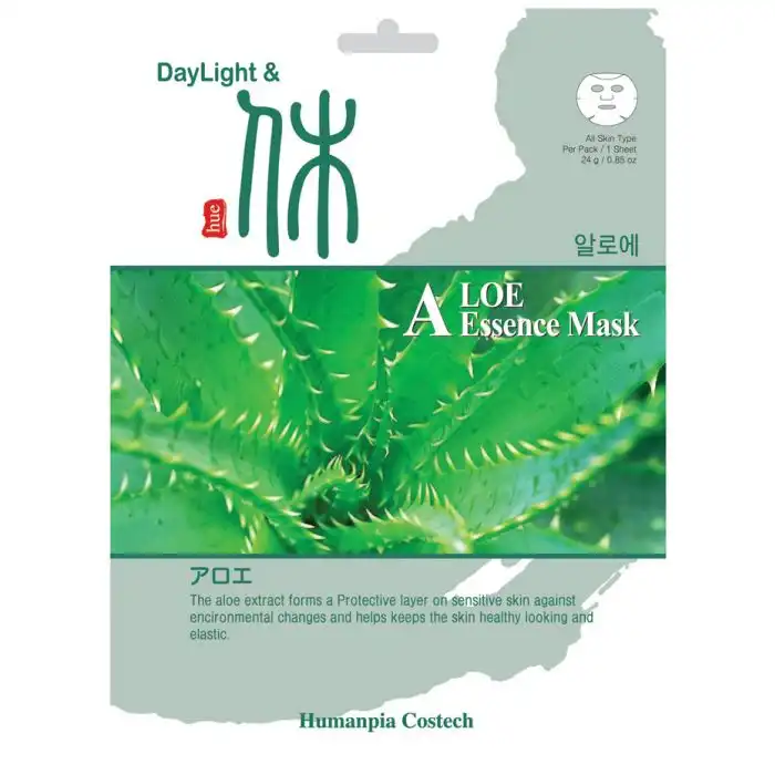 Mascarilla Facial Aloe Vera 24 gr - Daylight - Hue - Comparador de precios