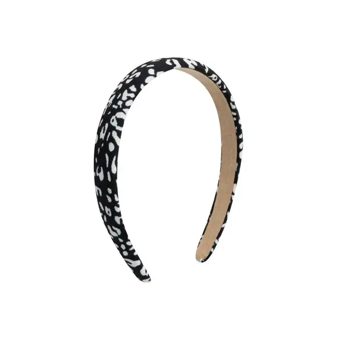 Oh My Hair Diadema Animal Print Black Leopard - You Are The Princess - Comparador de precios