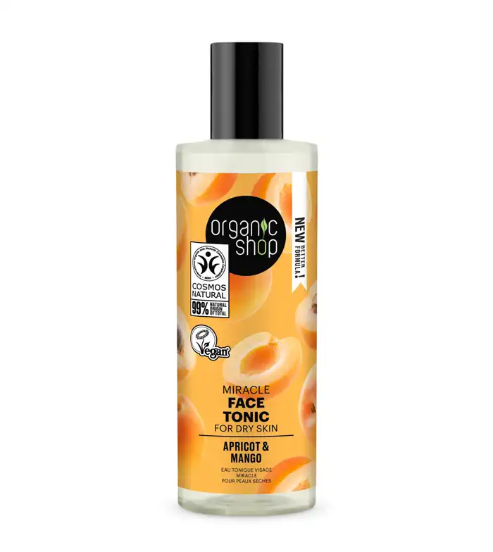 Organic Shop - Tónico facial para piel seca Miracle - Albaricoque y Mango - Organic Shop - Comparador de precios