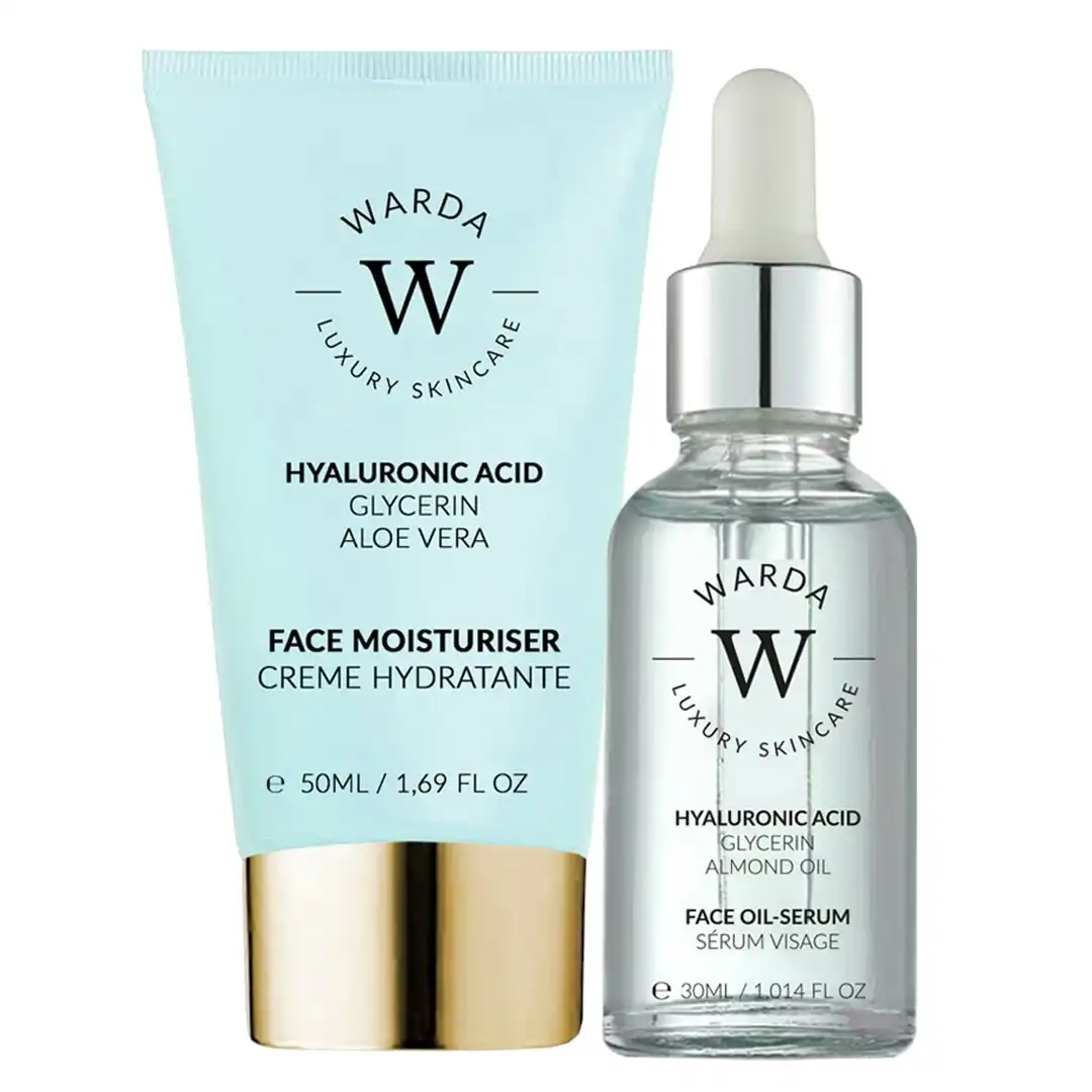 Paquete doble de ácido hialurónico Set de tratamiento facial - Warda Luxury Skincare - Comparador de precios