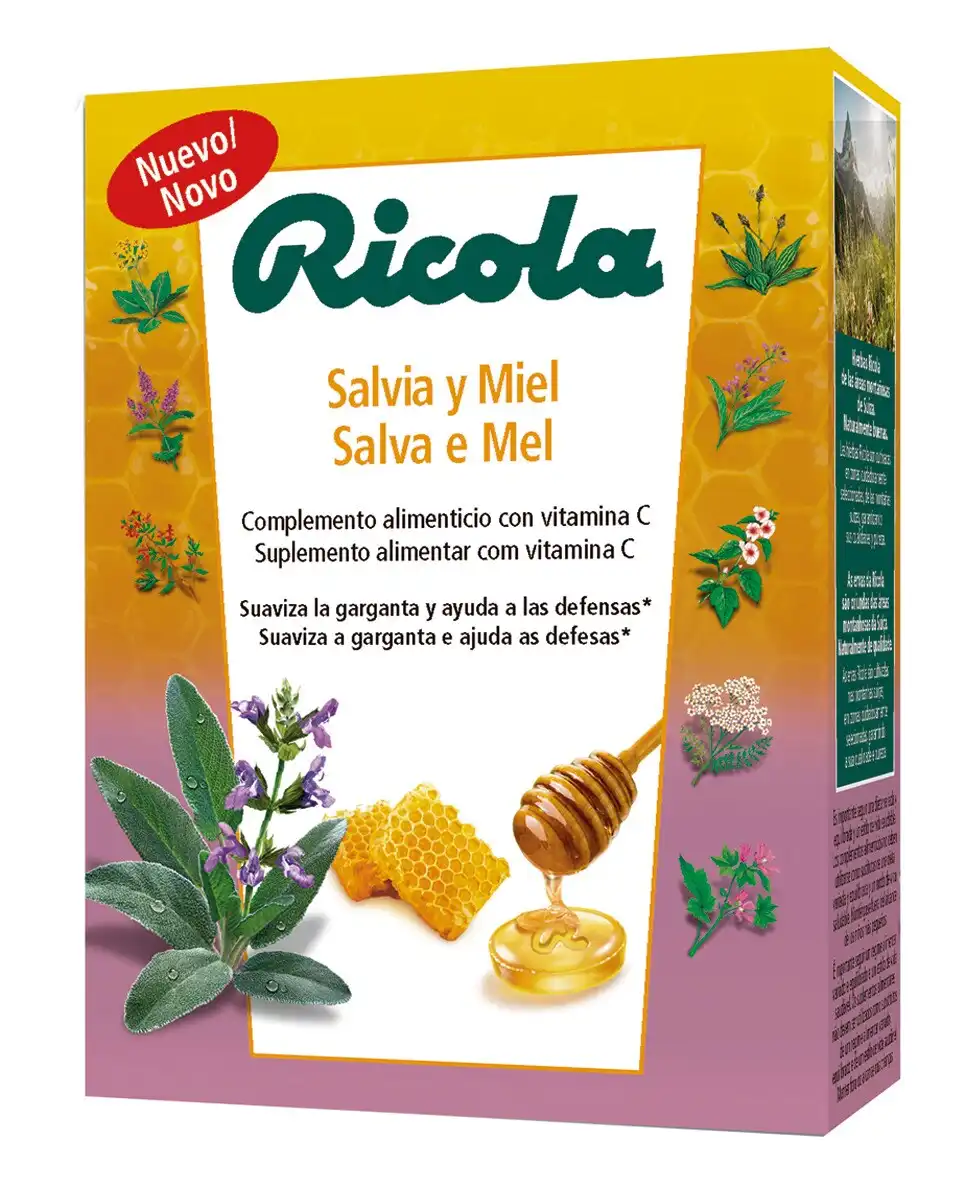 Ricola - Caramelos Defensas ® Salvia Y Miel - Ricola - Comparador de precios