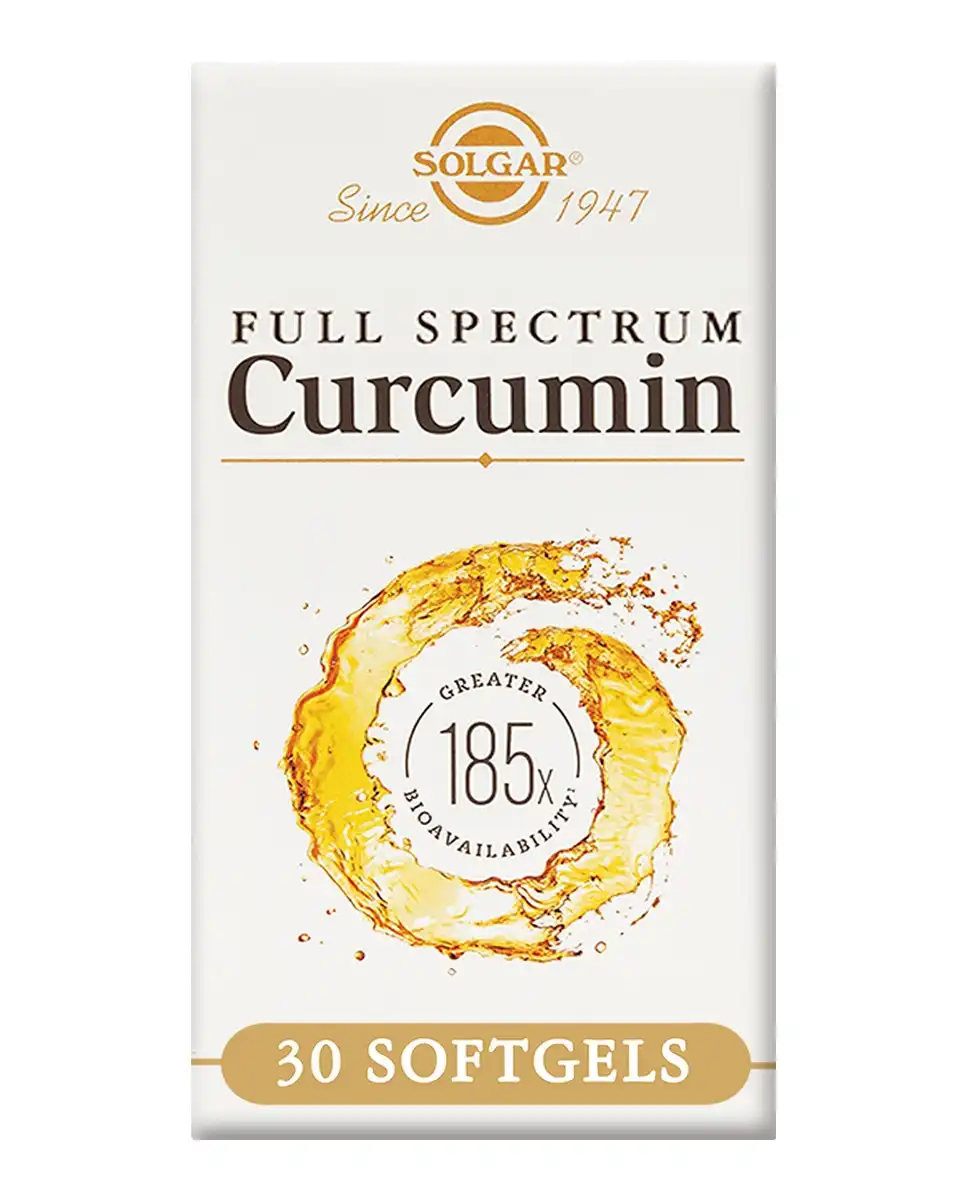 SOLGAR - 30 Cápsulas Blandas Full Spectrum Cúrcuma - SOLGAR - Comparador de precios
