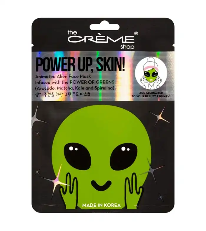 The Crème Shop - Mascarilla facial - Power Up, Skin! Alien - THE CREME SHOP - Comparador de precios