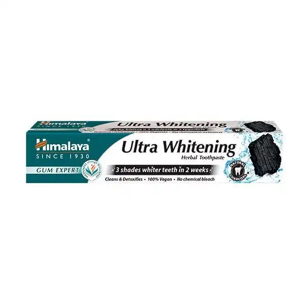 Ultra Whitening Herbal Toothpaste Charcoal - Himalaya - Comparador de precios