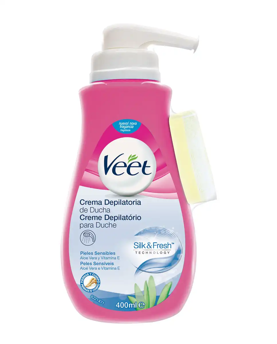 Veet - Crema Depilatoria Piel Sensible 400 Ml - Veet - Comparador de precios
