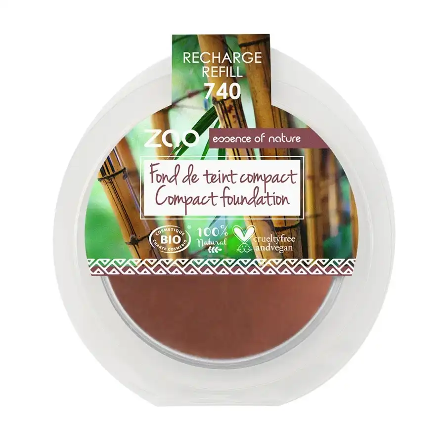 ZAO - Compact Bases de maquillaje 6 g 740 - DARK MAHOGANY - ZAO - Comparador de precios