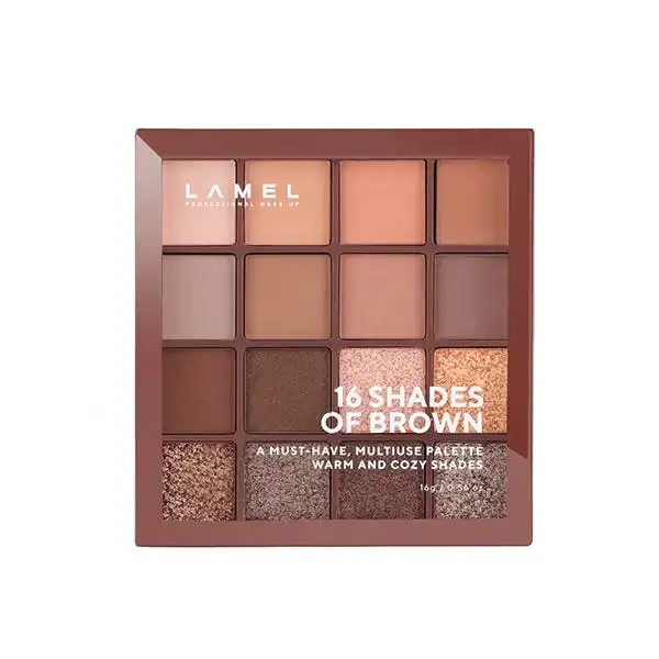 16 Shades Of Brown - LAMEL PROFESSIONAL MAKE UP - Comparador de precios