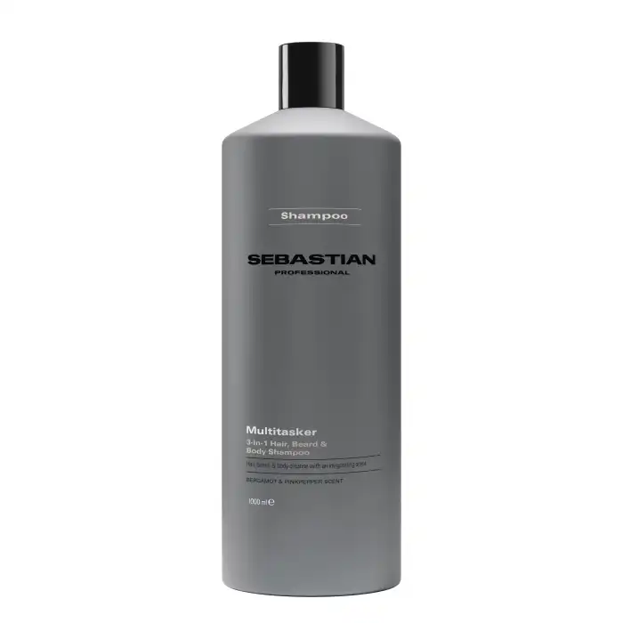 Multitasker Champú 3-en-1 para Hombre Cabello, Barba y Cuerpo 1000 ml - SEBASTIAN - Comparador de precios