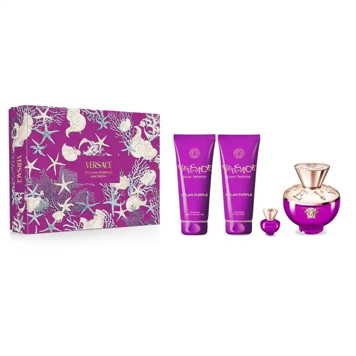 ¡40% DTO! Estuche Mujer Dylan Purple Eau de Parfum 305 ml - Versace - Comparador de precios