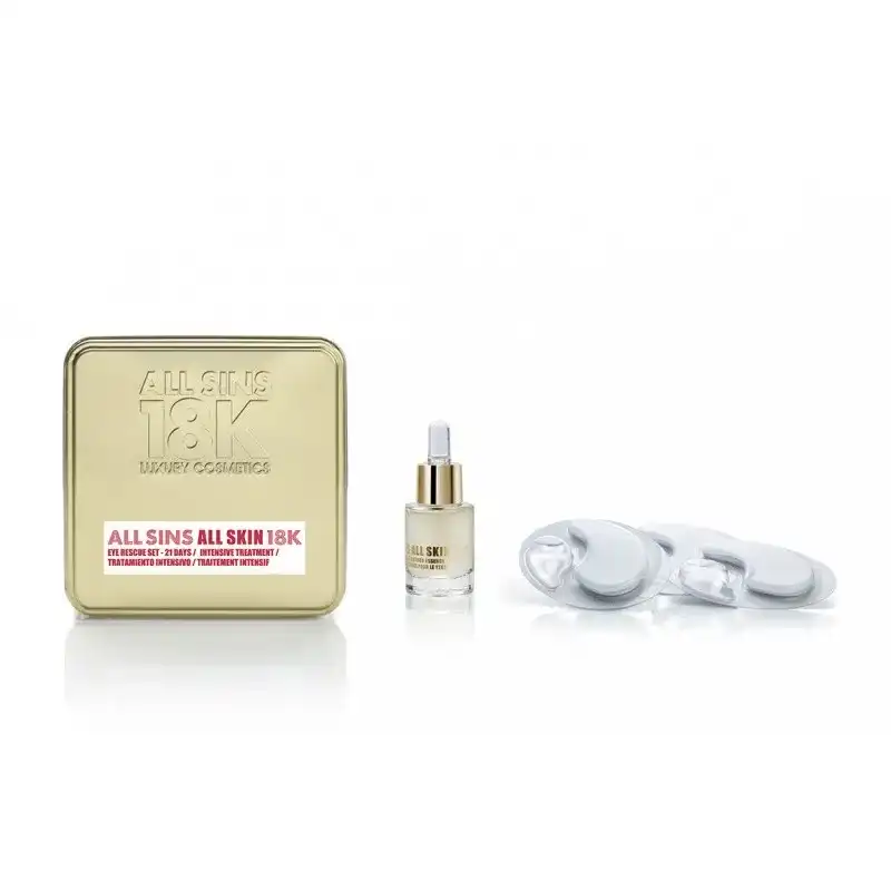 All Sins Estuche All Sins 18K Eye Rescue Set 21 Days Intensive - All Sins - Comparador de precios