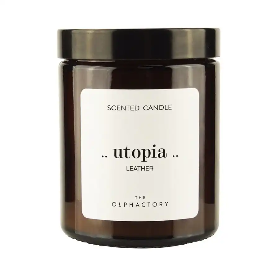 Ambientair - The Olphactory ..Utopia.. Leather Velas 135 g unisex - Ambientair - Comparador de precios