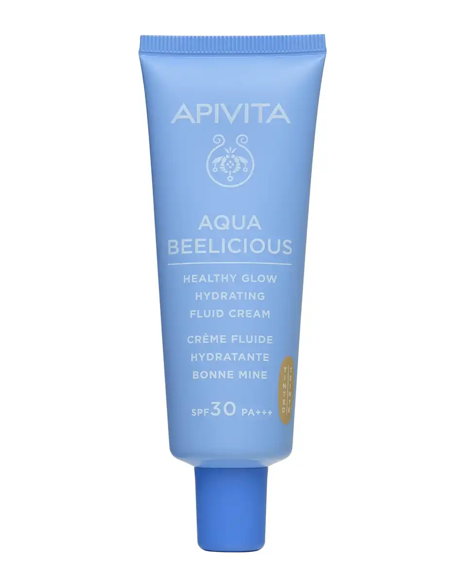 Apivita - Crema Iluminadora Hidratante Con Color Aqua Belicious Healthy Glow SPF30 - Apivita - Comparador de precios