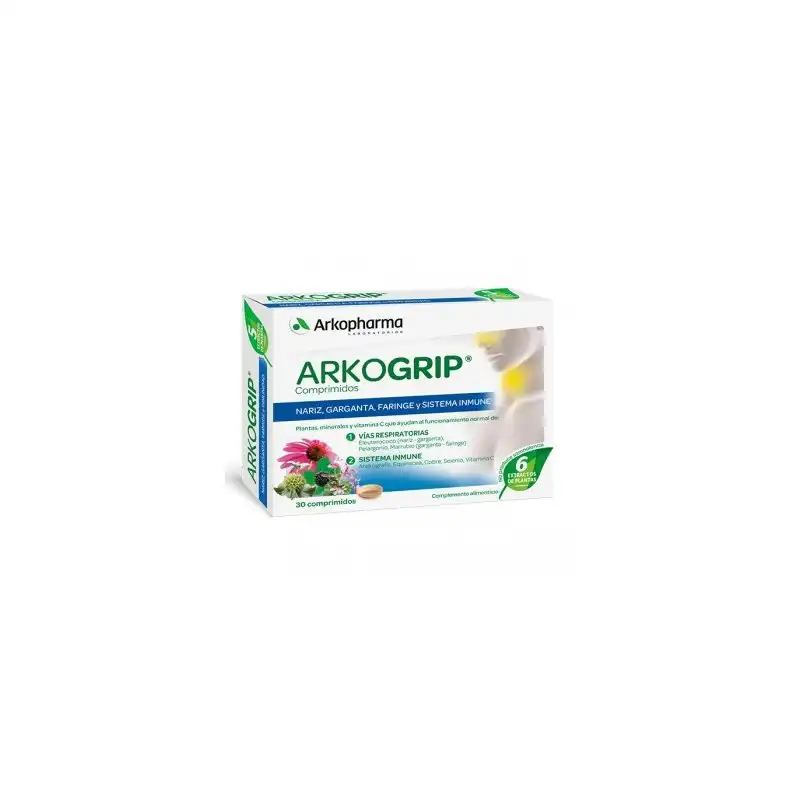 Arkogrip 30 comprimidos - Arkopharma - Comparador de precios