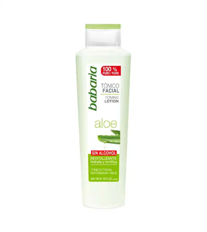 Babaria - Tónico facial revitalizante Aloe Puro 100% - Babaria - Comparador de precios
