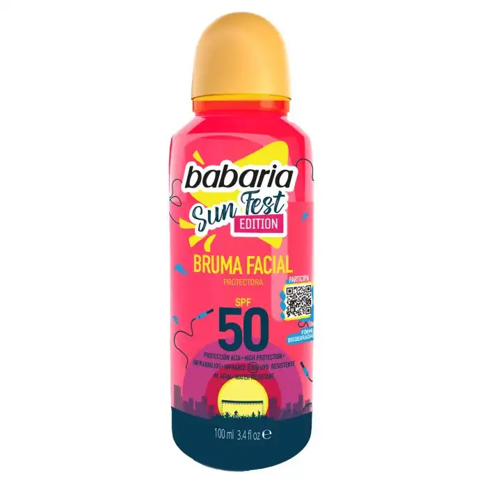 Bruma solar spf50 facial 100 ml - Babaria - Comparador de precios