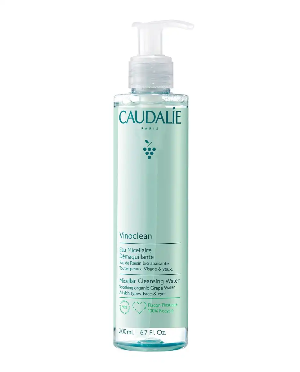 Caudalie - Agua Micelar Desmaquillante Vinoclean 200 Ml - Caudalie - Comparador de precios