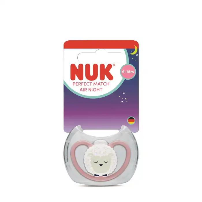 Chupete Perfect Match Air Night 6-18 Meses - NUK - Comparador de precios