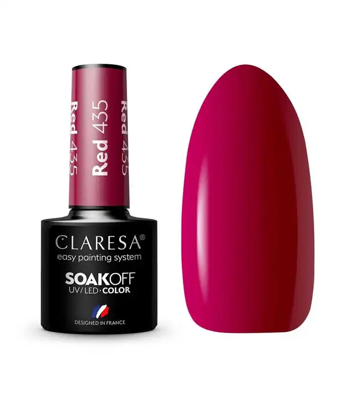 Claresa - Esmalte semipermanente Soak off - 435: Red - Claresa - Comparador de precios